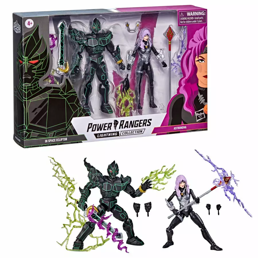 Power Rangers Lightning Collection In Space Ecliptor And Astronema 2-Pack 17 Power Rangers Lightning Collection In Space Ecliptor And Astronema 2-Pack
