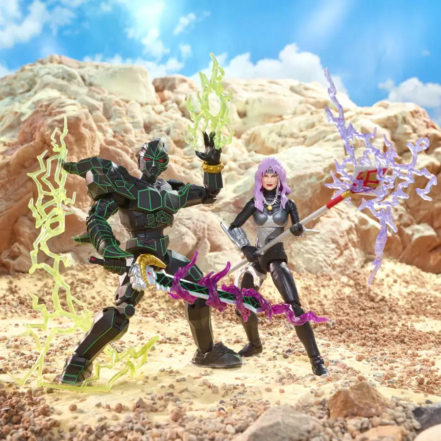 Power Rangers Lightning Collection In Space Ecliptor And Astronema 2-Pack 4 Power Rangers Lightning Collection In Space Ecliptor And Astronema 2-Pack