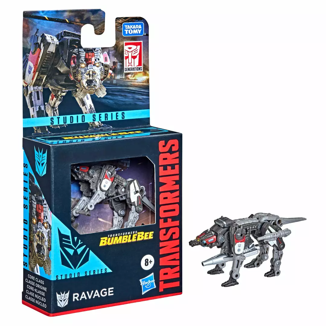 Transformers Studio Series Core Class Transformers: Bumblebee Ravage 7 Transformers Studio Series Core Class Transformers: Bumblebee Ravage