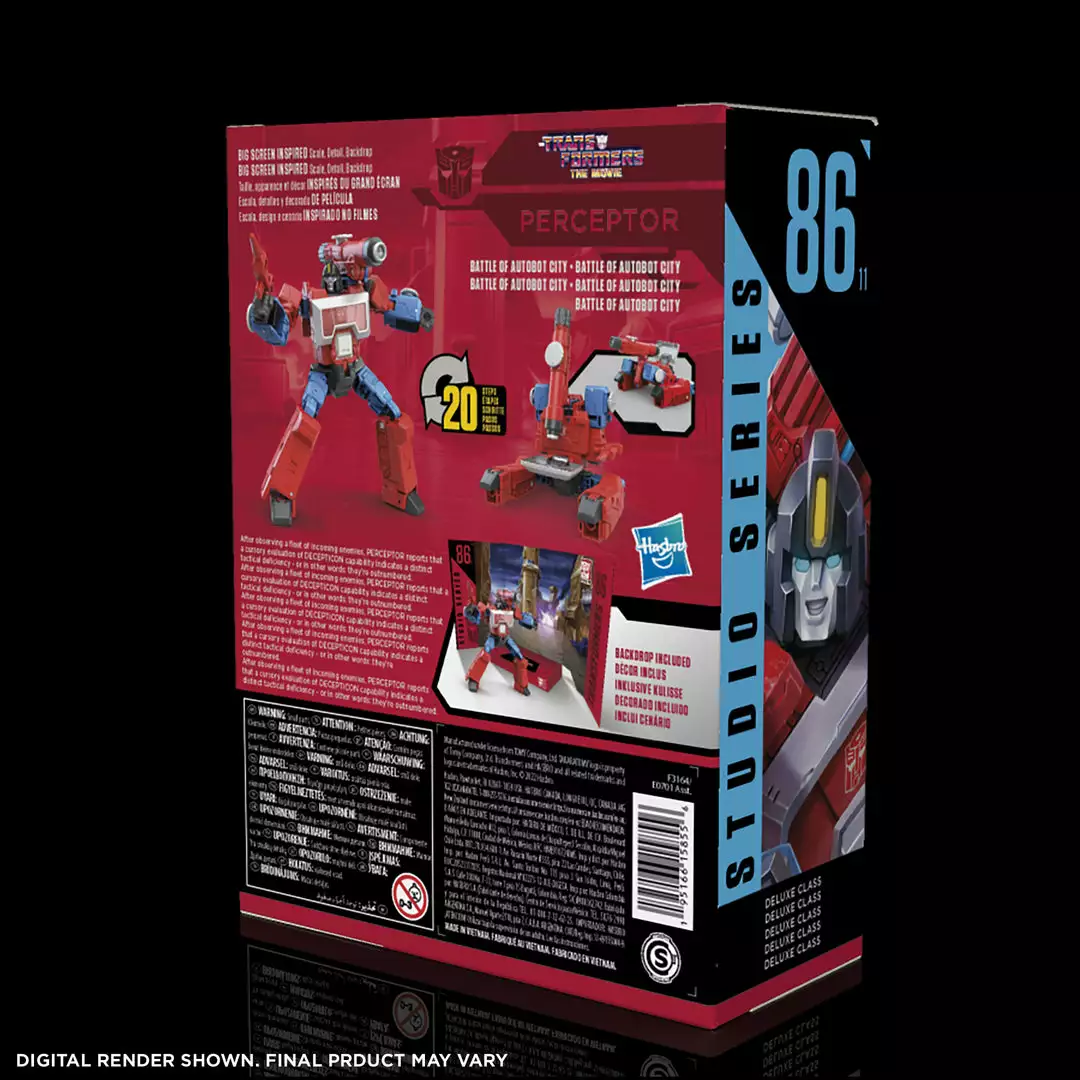 Transformers Studio Series 86-11 Deluxe The Transformers: The Movie Perceptor 8 Transformers Studio Series 86-11 Deluxe The Transformers: The Movie Perceptor