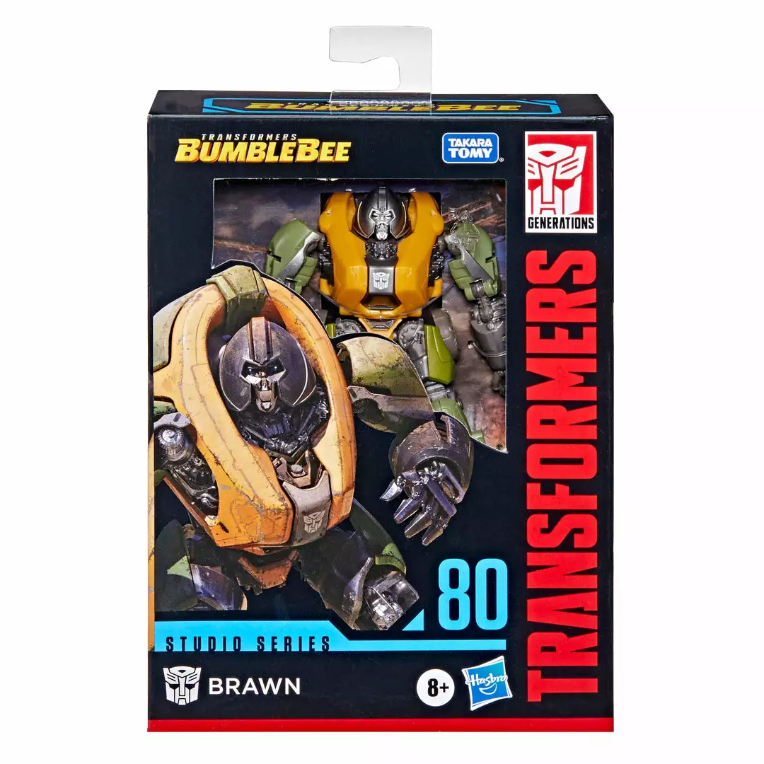 Transformers Studio Series 80 Deluxe Transformers: Bumblebee Brawn 8 Transformers Studio Series 80 Deluxe Transformers: Bumblebee Brawn