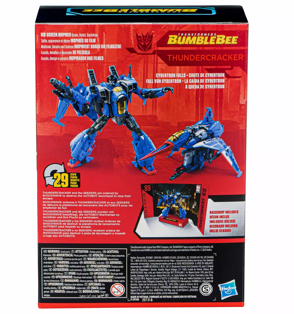 New Transformers Studio Series 89 Voyager Transformers: Thundercracker 6 New Transformers Studio Series 89 Voyager Transformers: Thundercracker