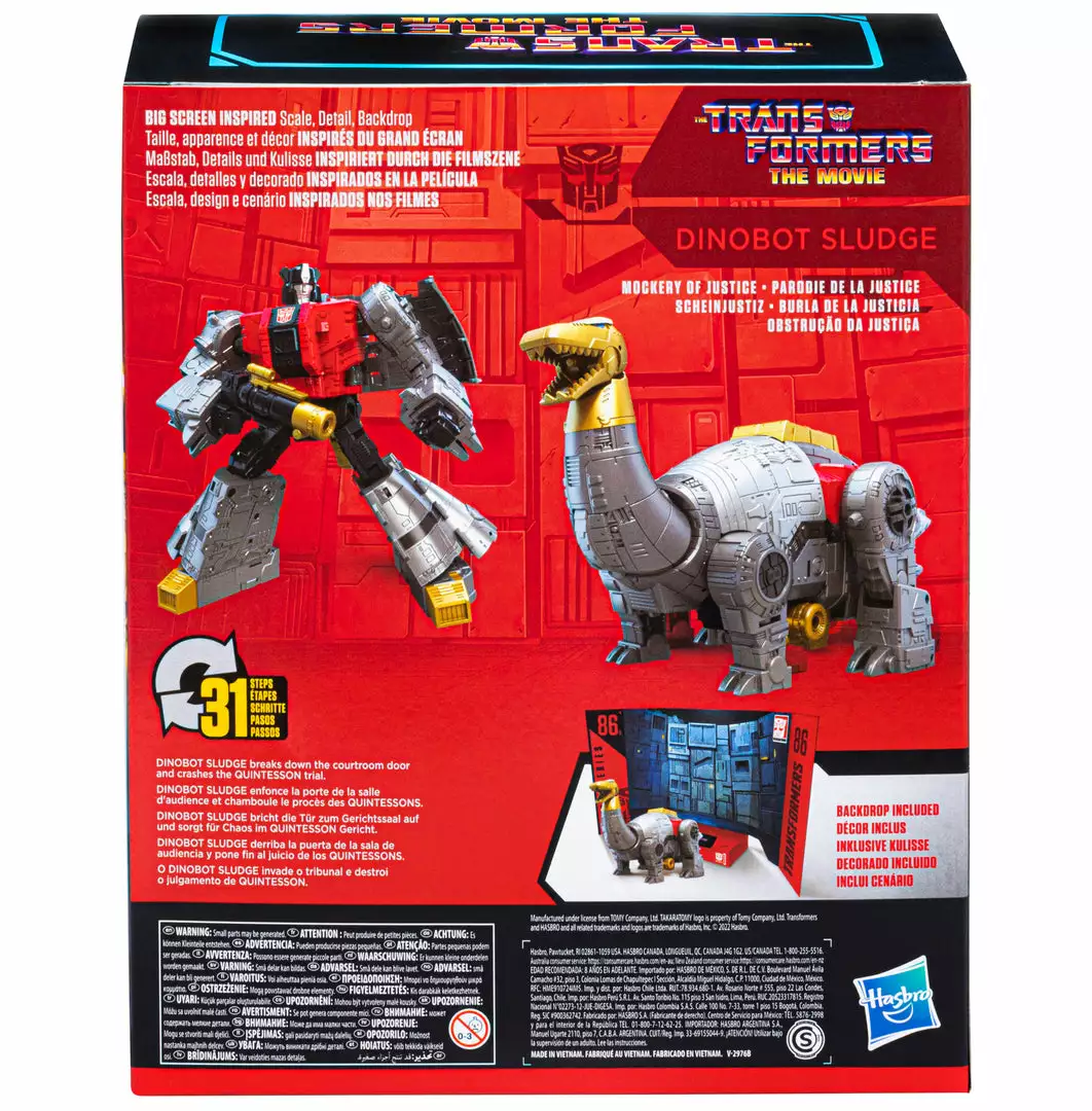 Transformers Studio Series 86-15 Leader The Transformers: The Movie Dinobot Sludge 7 Transformers Studio Series 86-15 Leader The Transformers: The Movie Dinobot Sludge