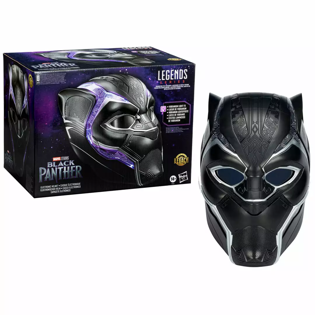 Marvel Legends Series Black Panther Electronic Role Play Helmet New 7 Marvel Legends Series Black Panther Electronic Role Play Helmet New