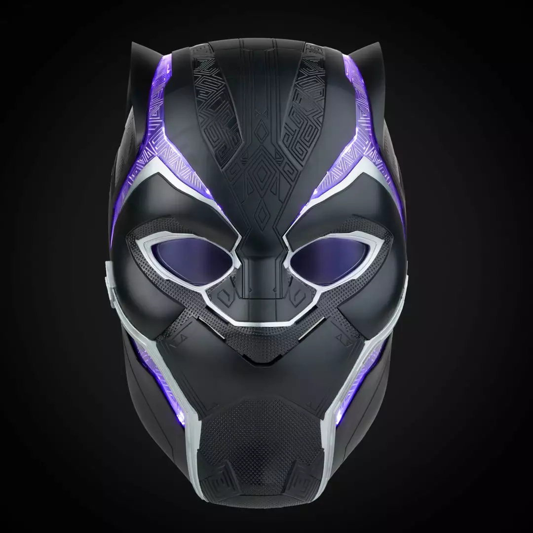 Marvel Legends Series Black Panther Electronic Role Play Helmet New 3 Marvel Legends Series Black Panther Electronic Role Play Helmet New
