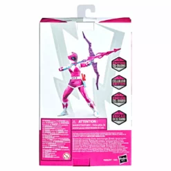 Partner Exclusives Power Rangers Lightning Collection Cel-Shaded Mighty Morphin Pink Ranger