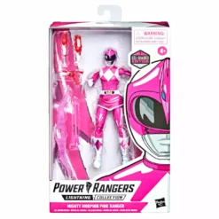 Partner Exclusives Power Rangers Lightning Collection Cel-Shaded Mighty Morphin Pink Ranger