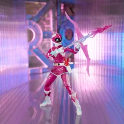 Partner Exclusives Power Rangers Lightning Collection Cel-Shaded Mighty Morphin Pink Ranger