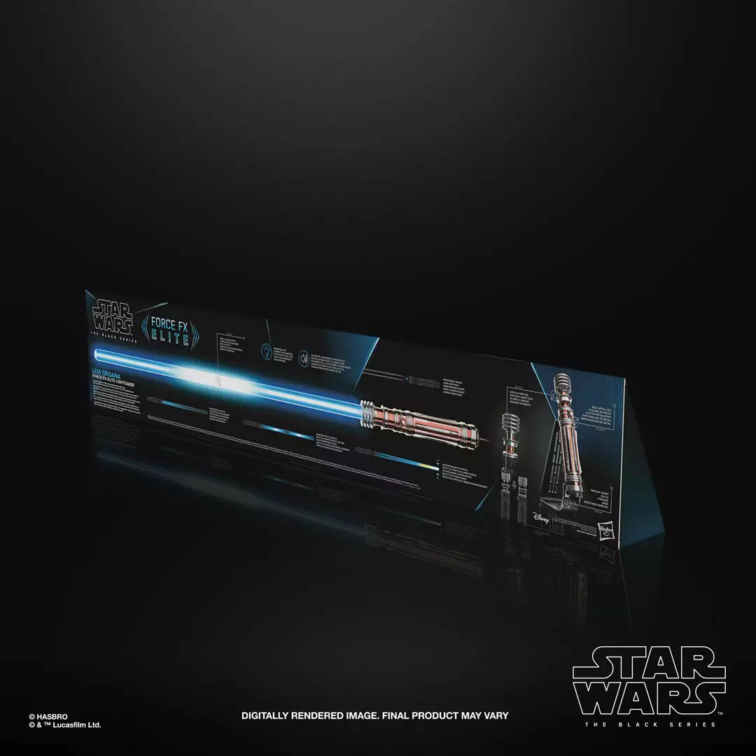 New Star Wars The Black Series Leia Organa Force FX Elite Lightsaber 5 New Star Wars The Black Series Leia Organa Force FX Elite Lightsaber