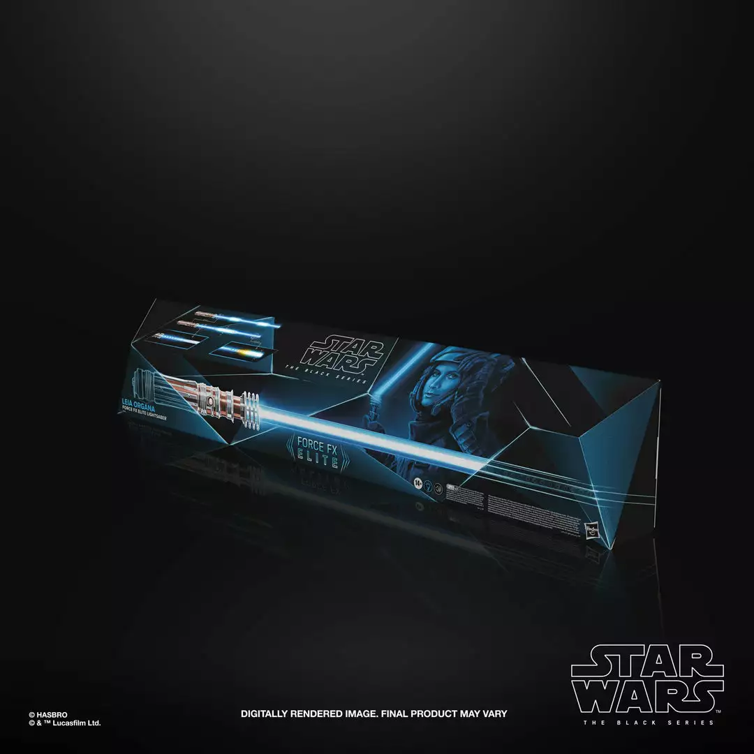 New Star Wars The Black Series Leia Organa Force FX Elite Lightsaber 11 New Star Wars The Black Series Leia Organa Force FX Elite Lightsaber