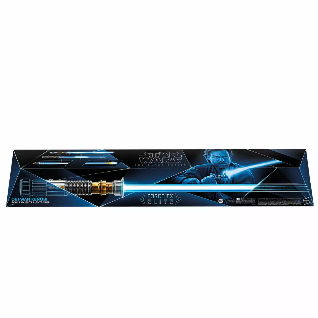 Star Wars The Black Series Obi-Wan Kenobi Force FX Elite Lightsaber 16 Star Wars The Black Series Obi-Wan Kenobi Force FX Elite Lightsaber