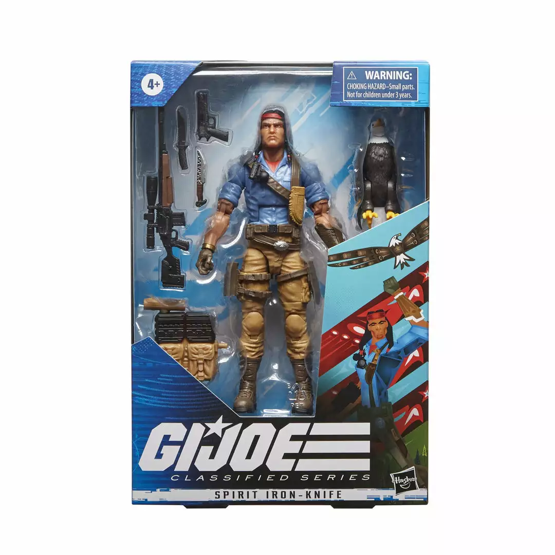 GI Joe G.I. Joe Classified Series Spirit Iron-Knife Action Figure 10 GI Joe G.I. Joe Classified Series Spirit Iron-Knife Action Figure