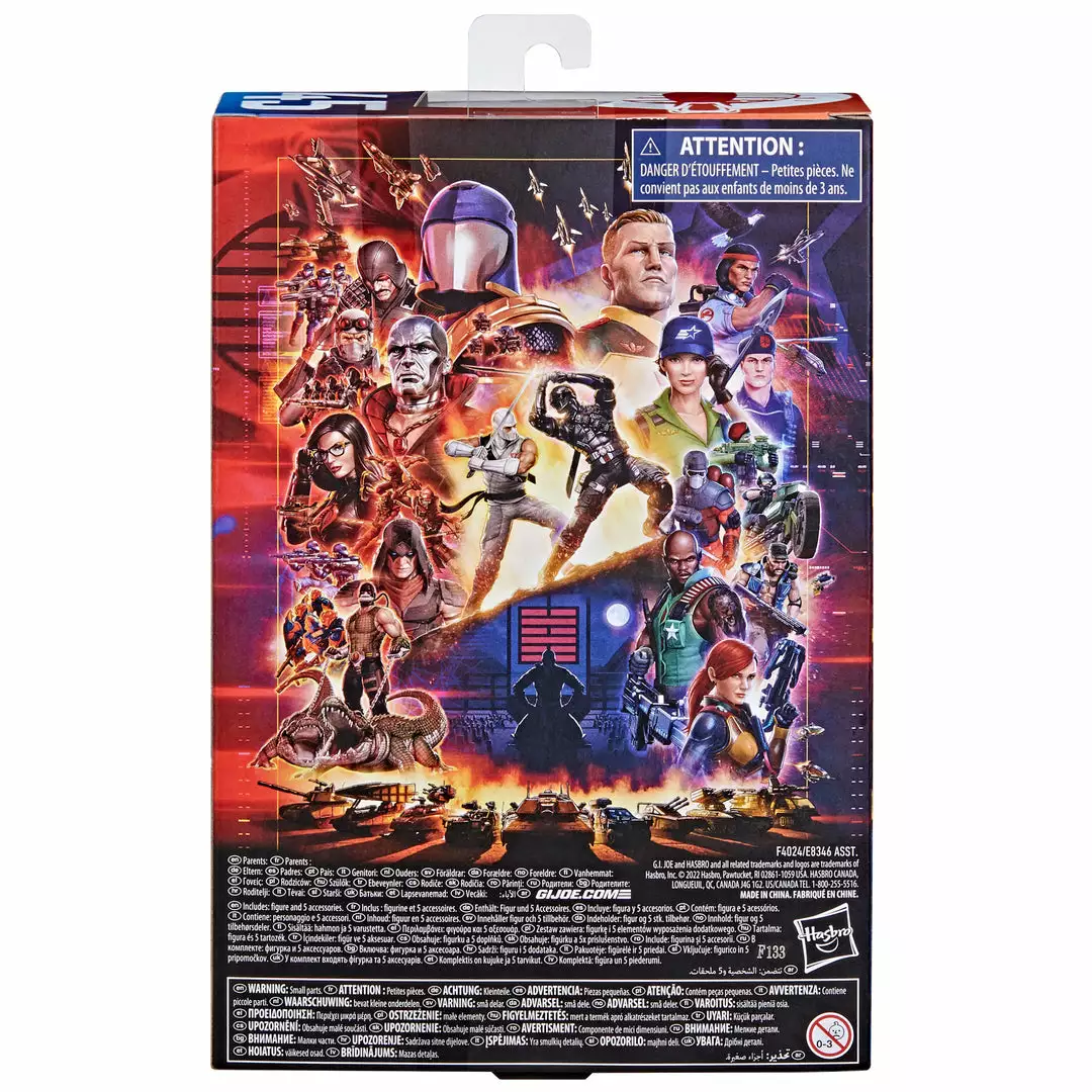 GI Joe G.I. Joe Classified Series Lonzo "Stalker" Wilkinson Action Figure 6 GI Joe G.I. Joe Classified Series Lonzo "Stalker" Wilkinson Action Figure