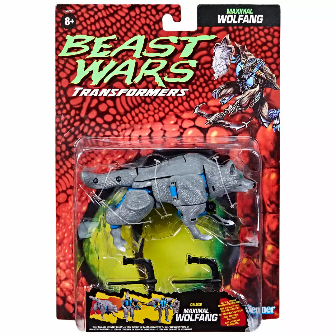 Transformers Vintage Beast Wars Maximal Wolfang New 7 Transformers Vintage Beast Wars Maximal Wolfang New