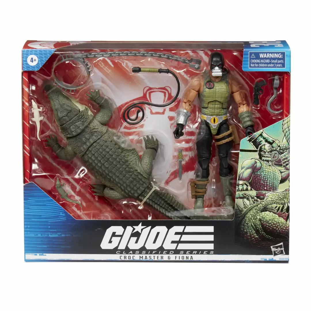 GI Joe G.I. Joe Classified Series Croc Master & Fiona Action Figure 7 GI Joe G.I. Joe Classified Series Croc Master & Fiona Action Figure