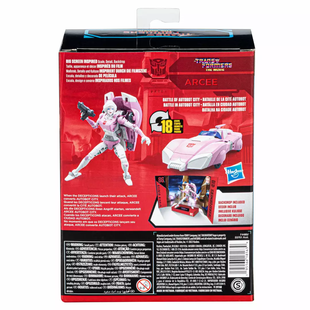 New Transformers Studio Series 86-16 Deluxe The Transformers: The Movie Arcee 6 New Transformers Studio Series 86-16 Deluxe The Transformers: The Movie Arcee