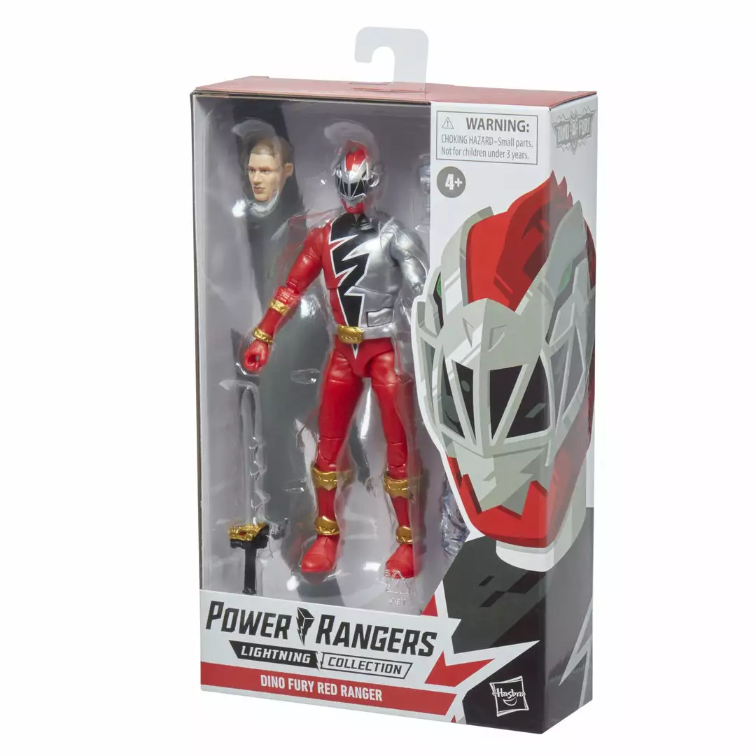 Power Rangers Lightning Collection Dino Fury Red Ranger Figure 13 Power Rangers Lightning Collection Dino Fury Red Ranger Figure