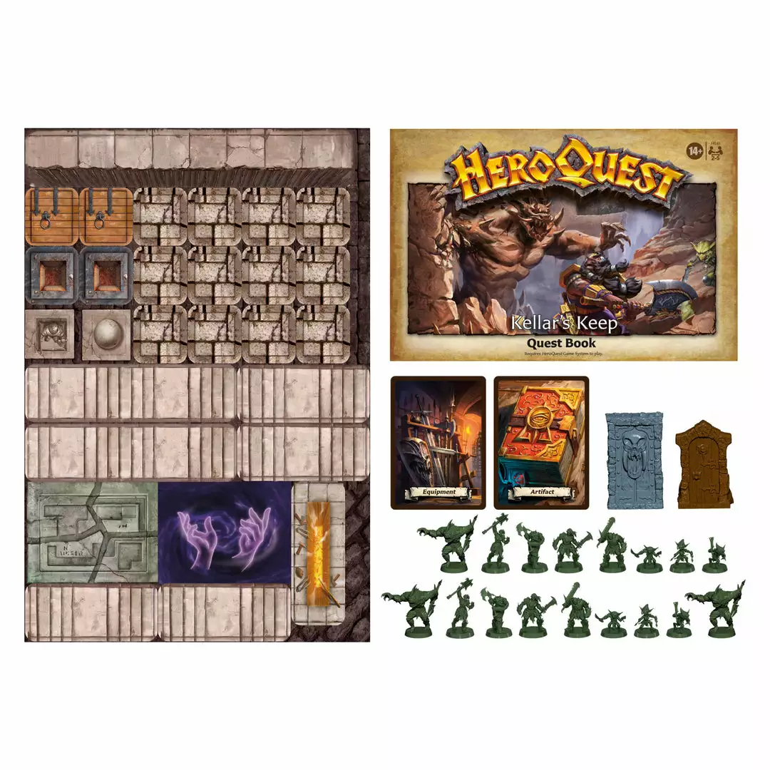 Other Brands Avalon Hill HeroQuest Kellar's Keep Expansion 12 Other Brands Avalon Hill HeroQuest Kellar's Keep Expansion