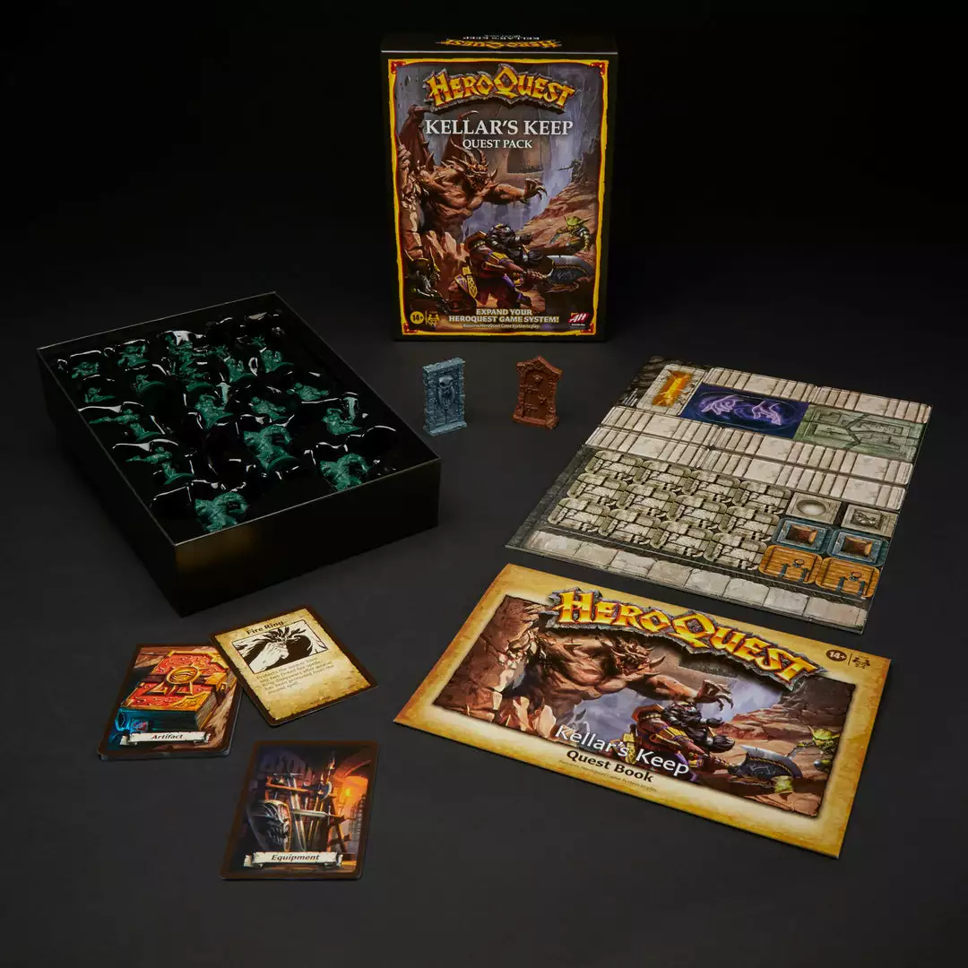 Other Brands Avalon Hill HeroQuest Kellar's Keep Expansion 3 Other Brands Avalon Hill HeroQuest Kellar's Keep Expansion