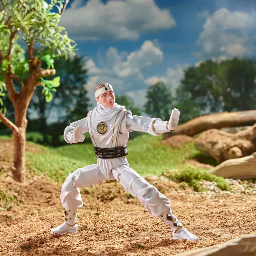 Power Rangers Lightning Collection Mighty Morphin Ninja White Ranger