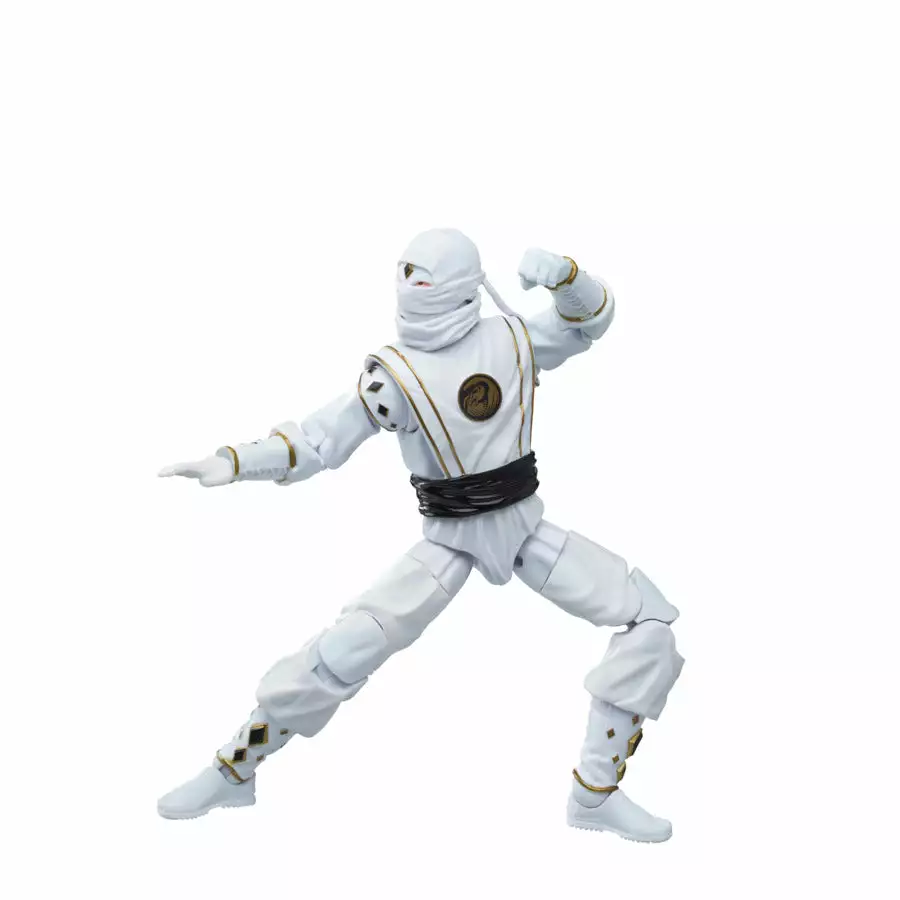 Power Rangers Lightning Collection Mighty Morphin Ninja White Ranger