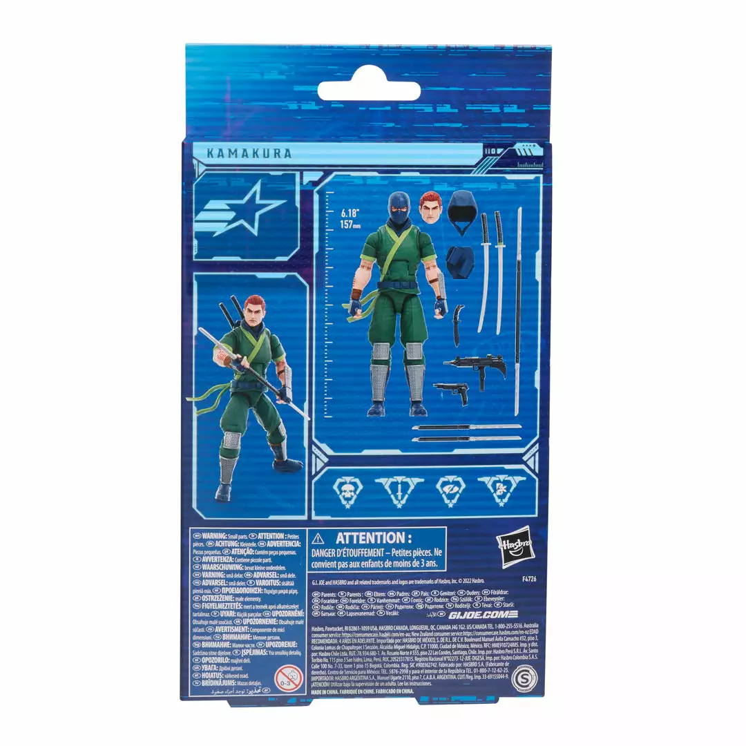 GI Joe G.I. Joe Classified Series Kamakura Figure New 10 GI Joe G.I. Joe Classified Series Kamakura Figure New