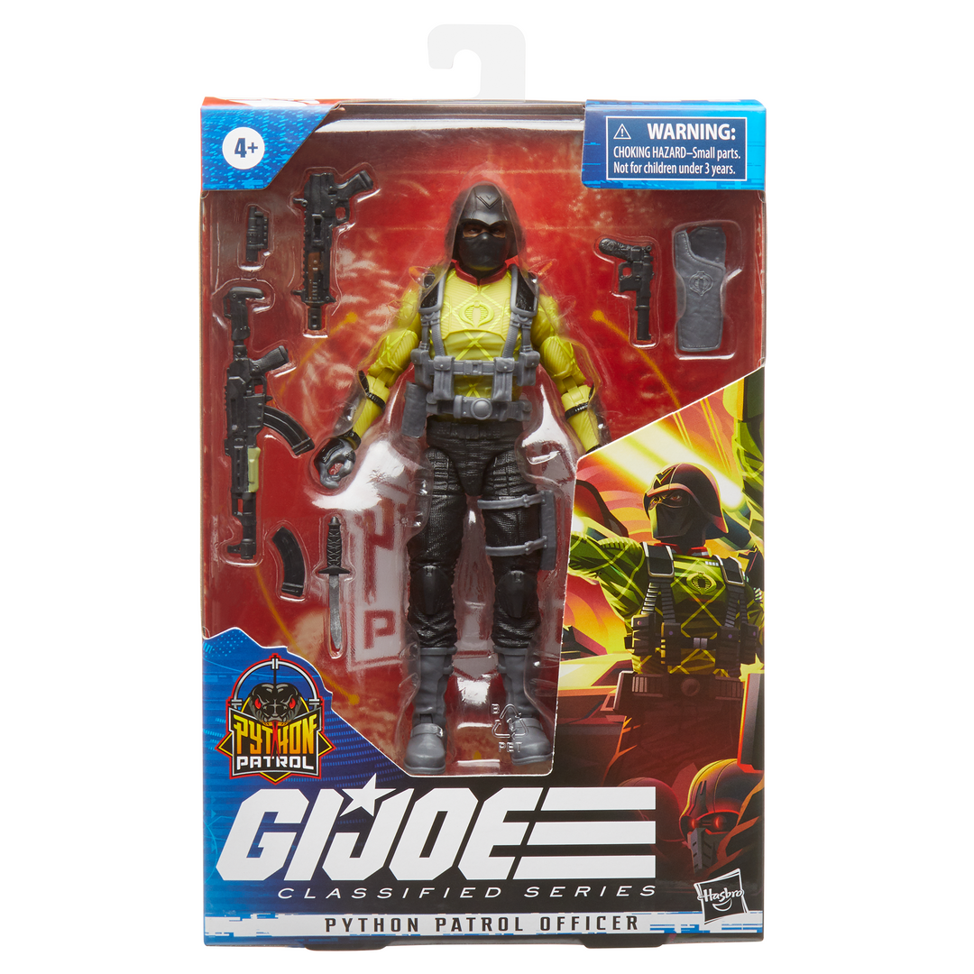 GI Joe Partner Exclusives G.I. Joe Classified Series Python Patrol Officer Action Figure 13 GI Joe Partner Exclusives G.I. Joe Classified Series Python Patrol Officer Action Figure