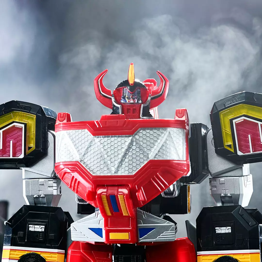 Hasbro Power Rangers Lightning Collection Zord Ascension Project Mighty Morphin Dino Megazord 7 Hasbro Power Rangers Lightning Collection Zord Ascension Project Mighty Morphin Dino Megazord
