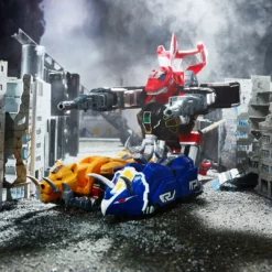 Hasbro Power Rangers Lightning Collection Zord Ascension Project Mighty Morphin Dino Megazord 30 Hasbro Power Rangers Lightning Collection Zord Ascension Project Mighty Morphin Dino Megazord