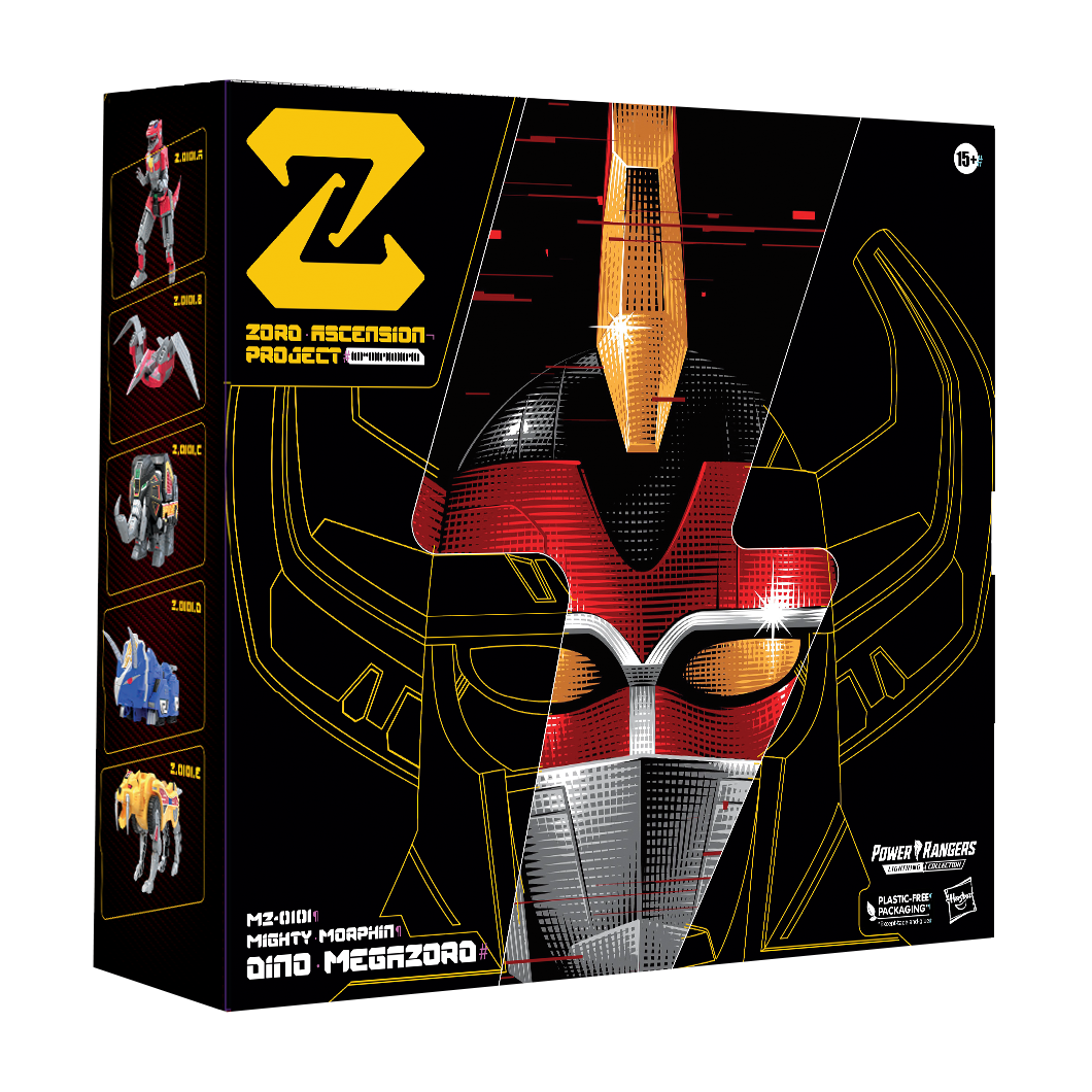 Hasbro Power Rangers Lightning Collection Zord Ascension Project Mighty Morphin Dino Megazord 17 Hasbro Power Rangers Lightning Collection Zord Ascension Project Mighty Morphin Dino Megazord