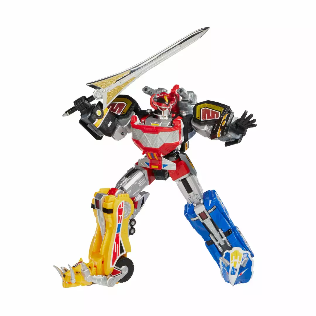 Hasbro Power Rangers Lightning Collection Zord Ascension Project Mighty Morphin Dino Megazord 19 Hasbro Power Rangers Lightning Collection Zord Ascension Project Mighty Morphin Dino Megazord