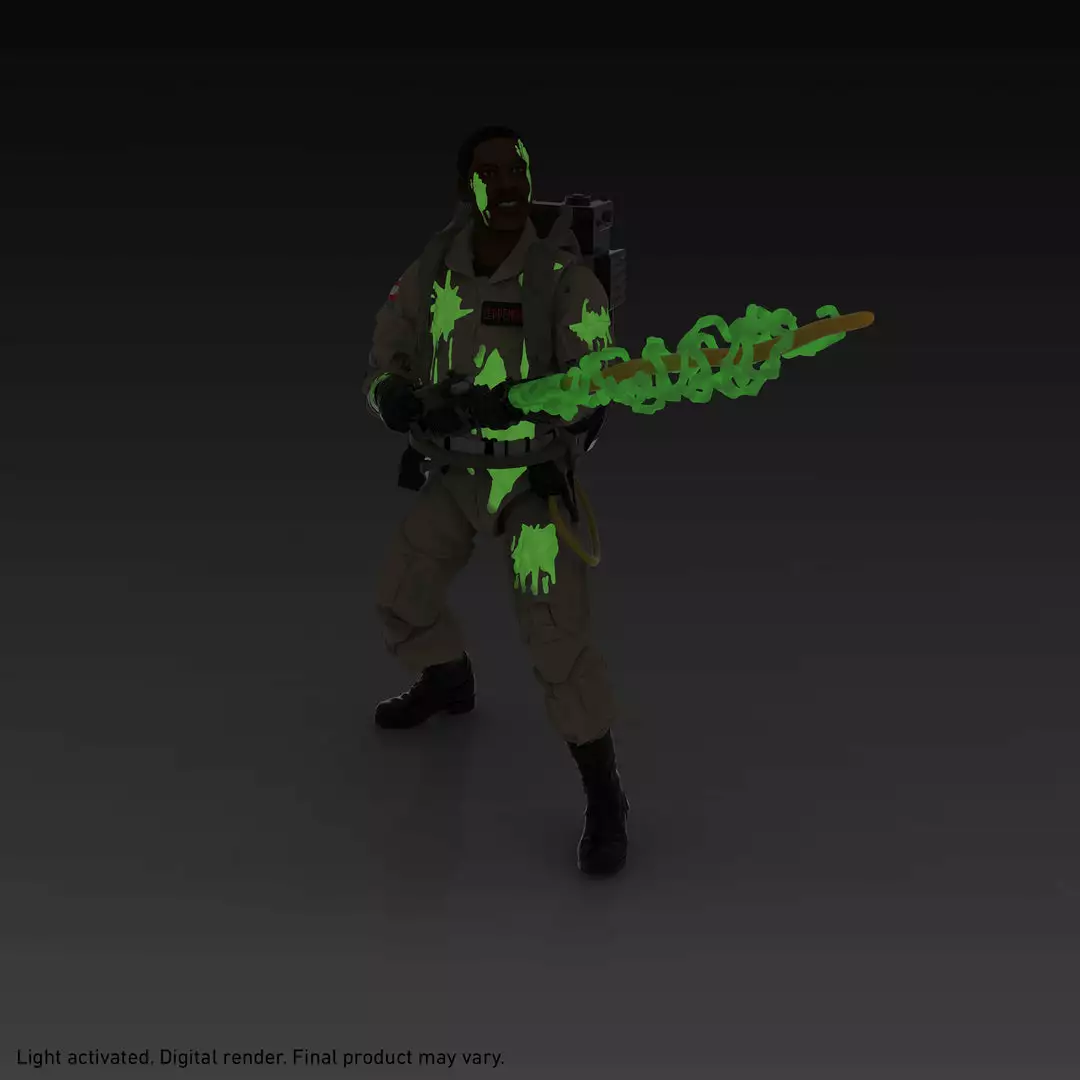 Ghostbusters Plasma Series Glow-in-the-Dark Winston Zeddemore 4 Ghostbusters Plasma Series Glow-in-the-Dark Winston Zeddemore