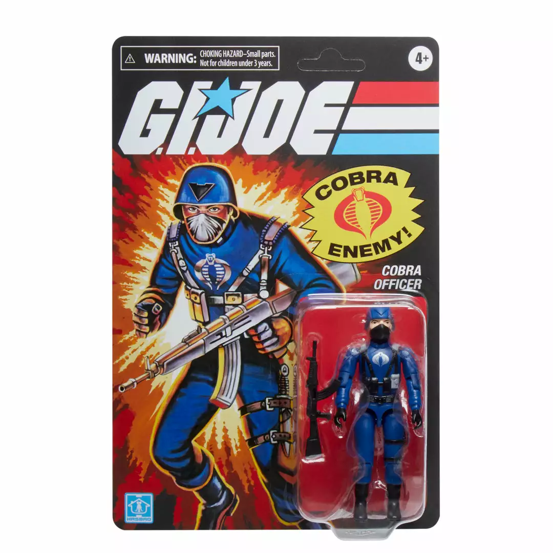 GI Joe Hasbro Pulse Exclusives G.I. Joe Retro Collection Cobra Officer & Cobra Trooper 2-Pack