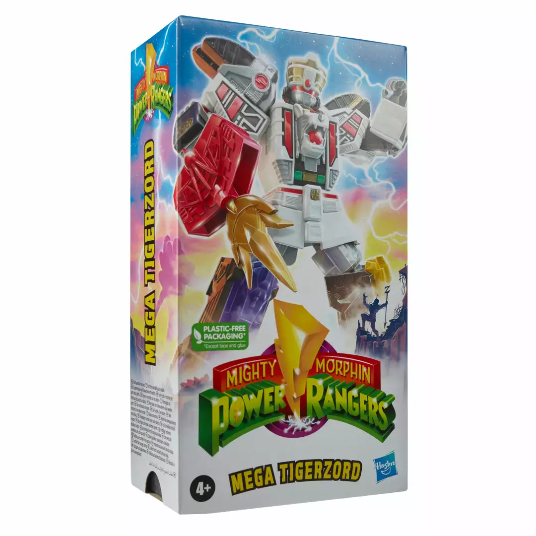 Power Rangers Mighty Morphin Mega Tigerzord 7-Inch Figure New 6 Power Rangers Mighty Morphin Mega Tigerzord 7-Inch Figure New