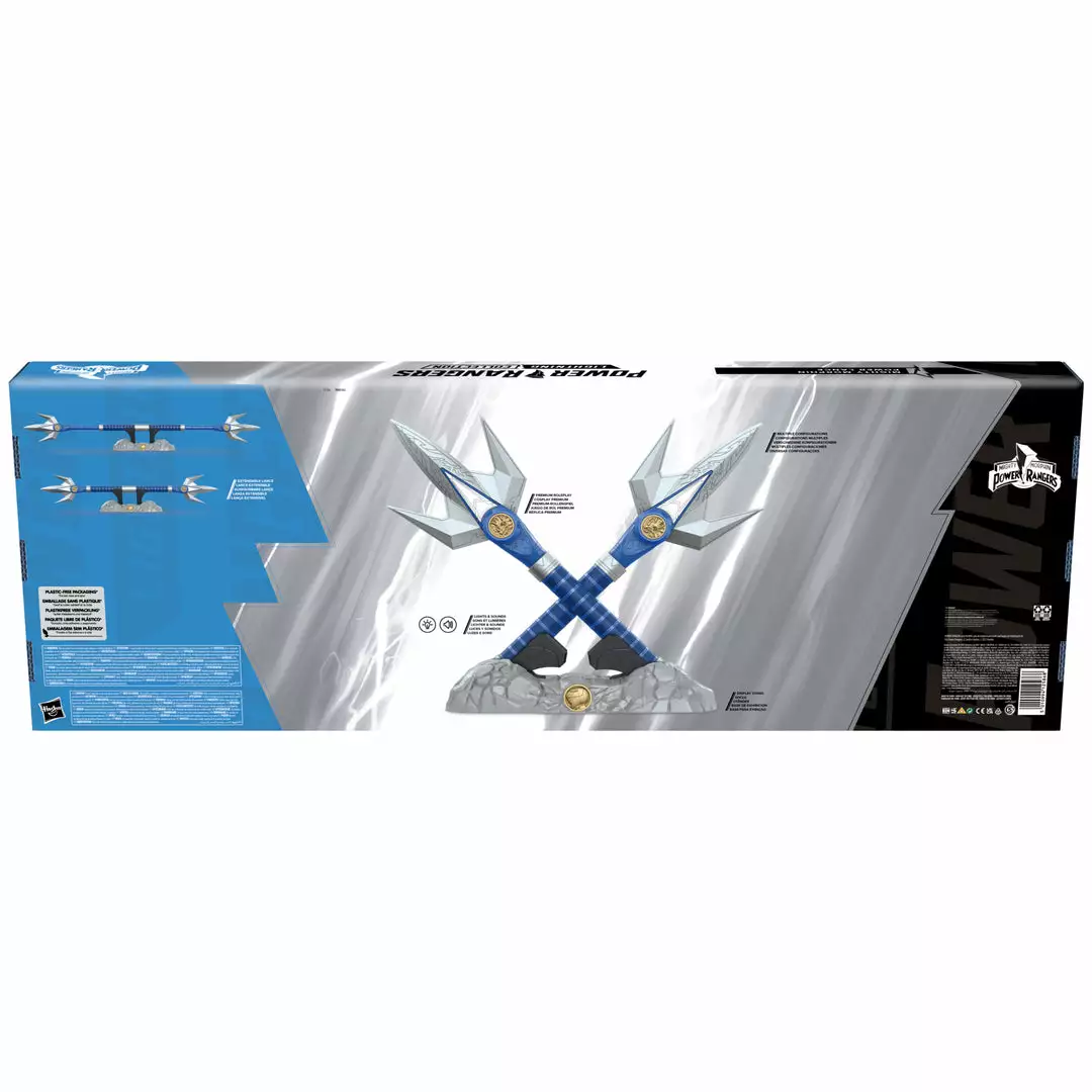 Power Rangers Lightning Collection Mighty Morphin Blue Ranger Power Lance New 11 Power Rangers Lightning Collection Mighty Morphin Blue Ranger Power Lance New