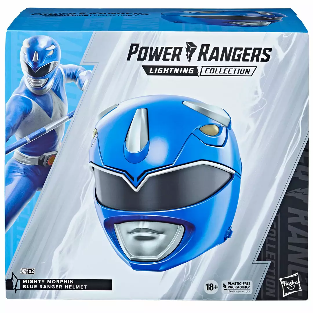 New Power Rangers Lightning Collection Mighty Morphin Blue Ranger Helmet 11 New Power Rangers Lightning Collection Mighty Morphin Blue Ranger Helmet