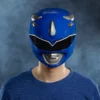 New Power Rangers Lightning Collection Mighty Morphin Blue Ranger Helmet 2 New Power Rangers Lightning Collection Mighty Morphin Blue Ranger Helmet