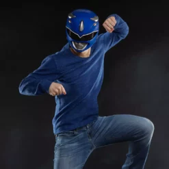 New Power Rangers Lightning Collection Mighty Morphin Blue Ranger Helmet 19 New Power Rangers Lightning Collection Mighty Morphin Blue Ranger Helmet