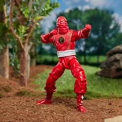 Partner Exclusives Power Rangers Lightning Collection Mighty Morphin Ninja Red Ranger Figure