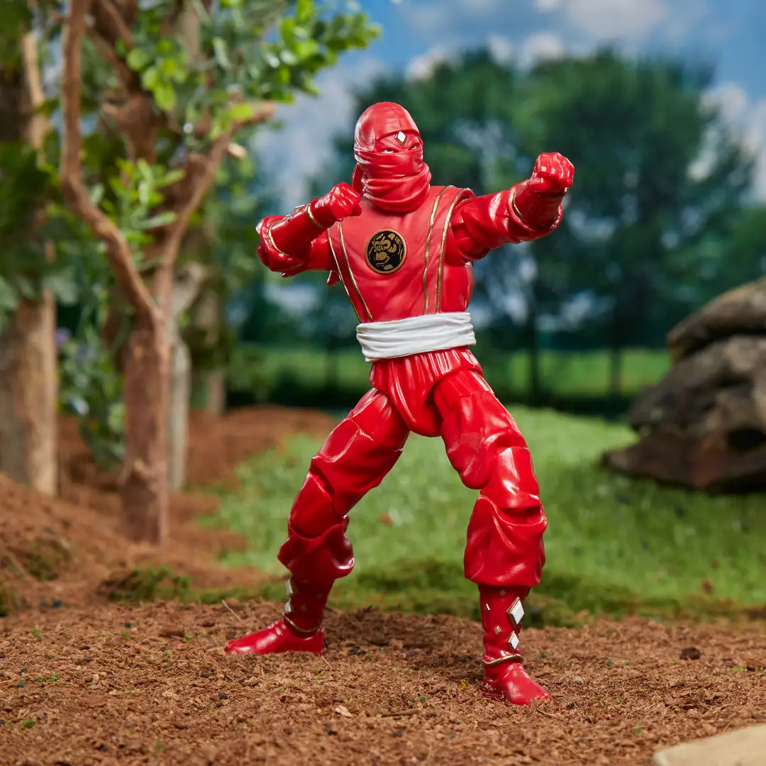 Partner Exclusives Power Rangers Lightning Collection Mighty Morphin Ninja Red Ranger Figure 4 Partner Exclusives Power Rangers Lightning Collection Mighty Morphin Ninja Red Ranger Figure