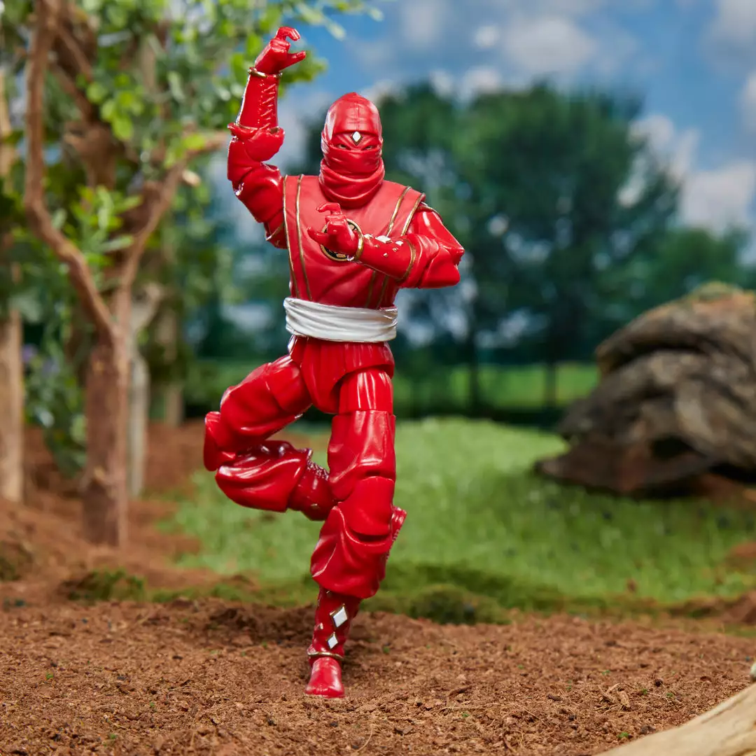 Partner Exclusives Power Rangers Lightning Collection Mighty Morphin Ninja Red Ranger Figure 7 Partner Exclusives Power Rangers Lightning Collection Mighty Morphin Ninja Red Ranger Figure