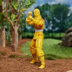 Power Rangers Lightning Collection Mighty Morphin Ninja Yellow Ranger Figure Partner Exclusives