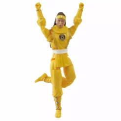 Power Rangers Lightning Collection Mighty Morphin Ninja Yellow Ranger Figure Partner Exclusives