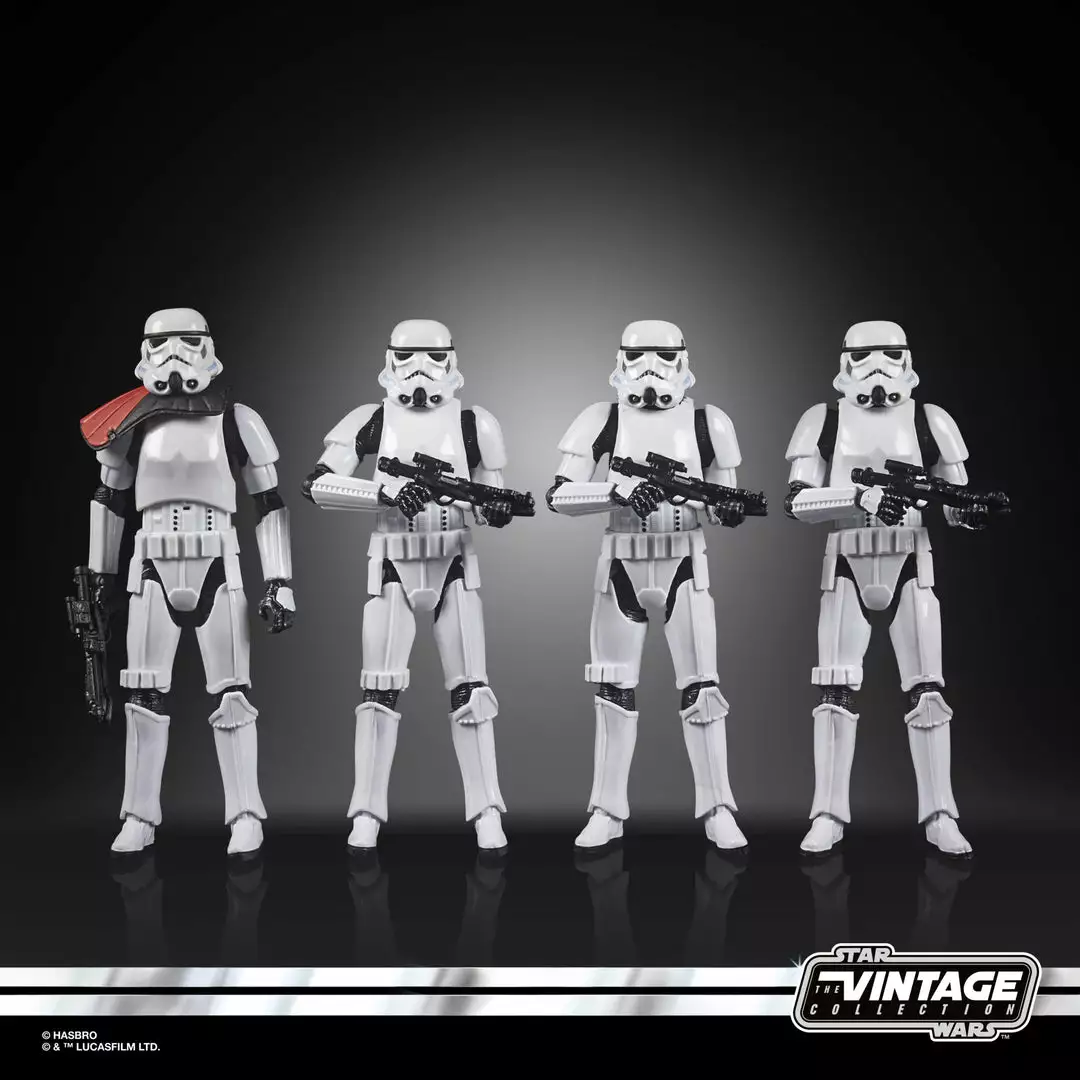 Star Wars The Vintage Collection Stormtrooper 4-Pack 3 Star Wars The Vintage Collection Stormtrooper 4-Pack