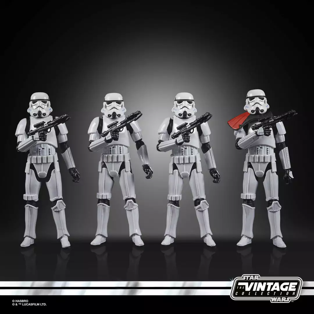 Star Wars The Vintage Collection Stormtrooper 4-Pack 9 Star Wars The Vintage Collection Stormtrooper 4-Pack