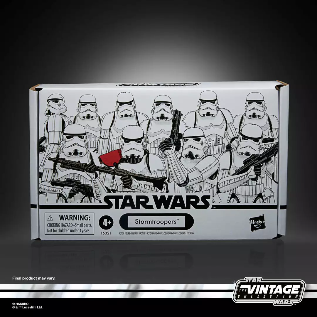 Star Wars The Vintage Collection Stormtrooper 4-Pack 5 Star Wars The Vintage Collection Stormtrooper 4-Pack