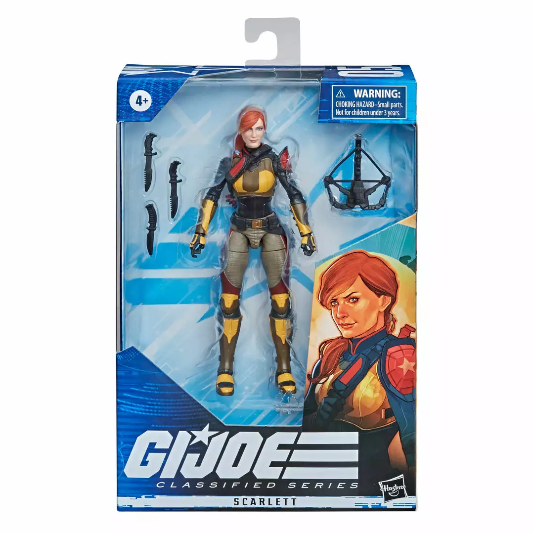 GI Joe G.I. Joe Classified Series Scarlett Field Variant Action Figure 4 GI Joe G.I. Joe Classified Series Scarlett Field Variant Action Figure