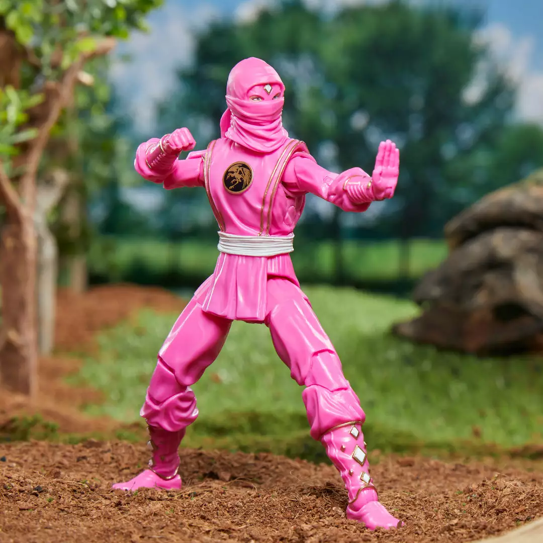 Partner Exclusives Power Rangers Lightning Collection Mighty Morphin Ninja Pink Ranger Figure 4 Partner Exclusives Power Rangers Lightning Collection Mighty Morphin Ninja Pink Ranger Figure