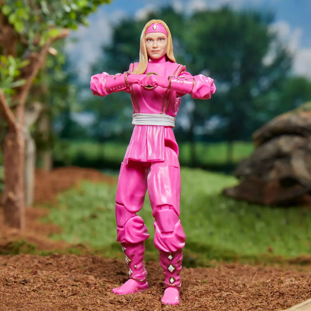Partner Exclusives Power Rangers Lightning Collection Mighty Morphin Ninja Pink Ranger Figure 7 Partner Exclusives Power Rangers Lightning Collection Mighty Morphin Ninja Pink Ranger Figure