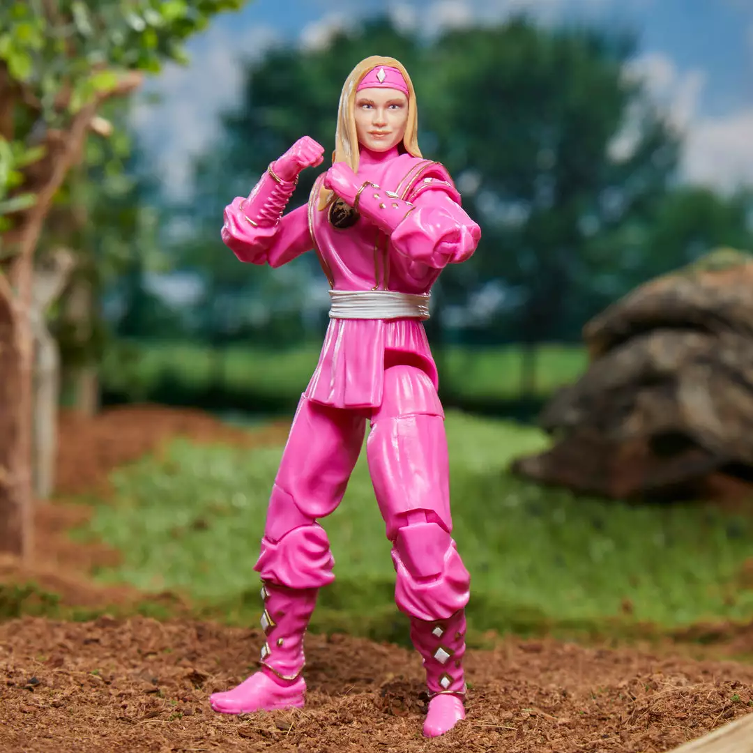 Partner Exclusives Power Rangers Lightning Collection Mighty Morphin Ninja Pink Ranger Figure 8 Partner Exclusives Power Rangers Lightning Collection Mighty Morphin Ninja Pink Ranger Figure